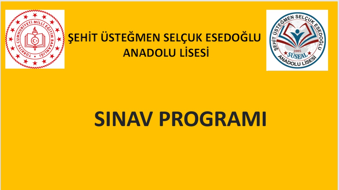 1. DÖNEM 1. SINAV PROGRAMI